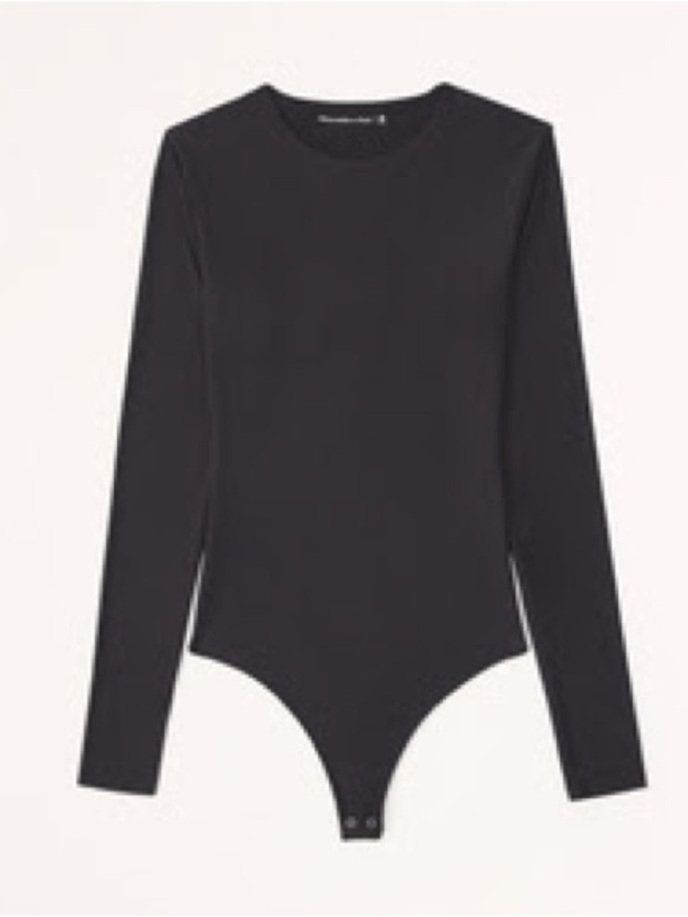 Abercrombie Soft Matte Seamless Long-Sleeve Crew Bodysuit